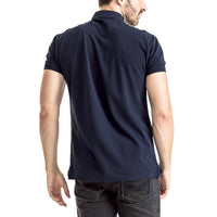 Mens-Golfer-T-Shirt-Navy-Back-View