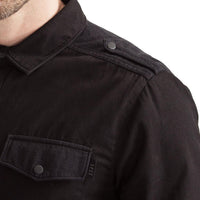Mens-Long-Sleeve-Shirt-Black