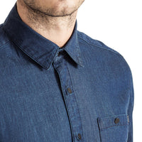 Mens-Denim-Shirt-Long-Sleeve-Collar