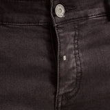 Mens-Jeans-Slimfit-Black-Denim-Front-View