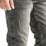 Stovepipe Regular Denim Jeans - Grey