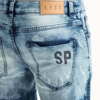 SPCC | Denim shorts | Blue | Trench skinny | Hyperflex
