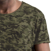 Mens-T-shirt-Tee-Camo-Cotton