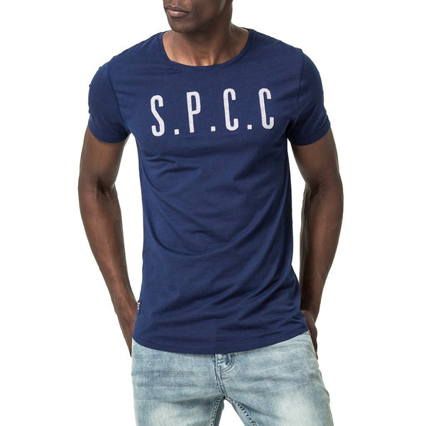 Military SPCC Print T-Shirt - Navy