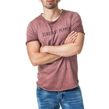 Sergeant Logo Printed T-Shirt - Dusty Pink