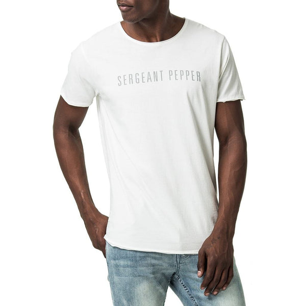 Sergeant Pepper Logo Printed T-Shirt - Off White