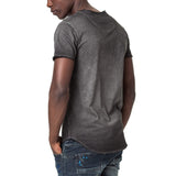 Sergeant Logo Printed T-Shirt - Washed Black