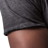 Sergeant Logo Printed T-Shirt - Washed Black