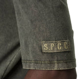 Granite Oversized T-Shirt - Olive