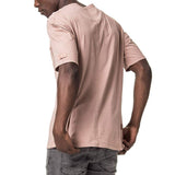 Granite Oversized T-Shirt - Dusty Pink