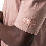 Granite Oversized T-Shirt - Dusty Pink