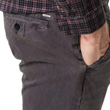 Trigger Stovepipe Chino Pants - Grey