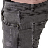 Feather Slim Fit Denim Jeans - Warm Grey