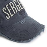 SPCC | Baseball cap | Embroidered logo | Blue | Rip and repair