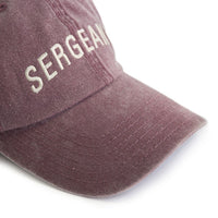 SPCC | Baseball cap | Burgundy | Embroidered logo
