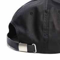 Roland Flat Peak Cap - Black/Black