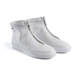 Goran Zip Boot - White