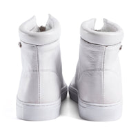 Goran Zip Boot - White