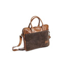 SPCC | Sergeant Pepper Laptop Bag | Leather | Suede | Brown