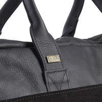 SPCC | Sergeant Pepper Laptop Bag | Leather | Suede | Black