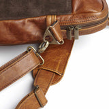 SPCC | Sergeant Pepper Laptop Bag | Leather | Suede | Brown