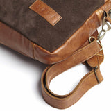 SPCC | Sergeant Pepper Laptop Bag | Leather | Suede | Brown