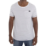 SPCC | Sergeant Pepper Tee | Stripe | 100% Cotton | White | Black
