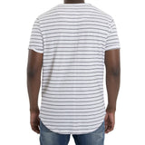 SPCC | Sergeant Pepper Tee | Stripe | 100% Cotton | White | Black