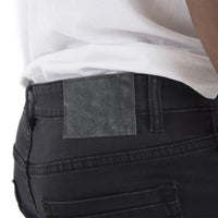 Sergeant Pepper Skinny Jeans | Denim | Black | Tear Detail | SPCC