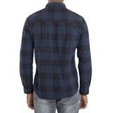 SPCC | Sergeant Pepper | Button-up | Long Sleeve| 100% Cotton | Check Shirt | Blue