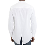 SPCC | Sergeant Pepper | White | Long Sleeve Shirt | 100% Cotton | Longer Length