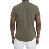 SPCC | Sergeant Pepper Henley Tee | Olive | Green | 100% Cotton