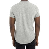 SPCC | Sergeant Pepper Henley Tee | Grey |100% Cotton