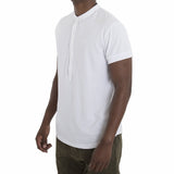 SPCC | Sergeant Pepper Henley Tee | White | 100% Cotton