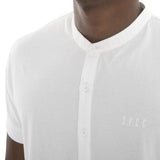 SPCC | Sergeant Pepper Henley Tee | White | 100% Cotton