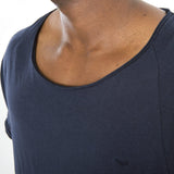SPCC | Sergeant Pepper | 100% Cotton | Navy | Longer Length Tee