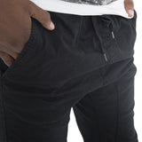 SPCC | Sergeant Pepper Joggers | Elasticated | Drop crotch | Black
