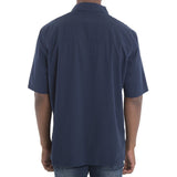 SPCC | Sergeant Pepper Tee | 100% Cotton | Navy | Short Zip | Collar