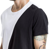 SPCC | Sergeant Pepper T-shirt | White | Black | Longer length  