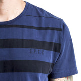 SPCC | Sergeant Pepper Tee | Ascending lines | Navy