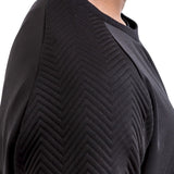 SPCC | Sergeant Pepper Sweater | Black | Quilted | Zip Detail | 