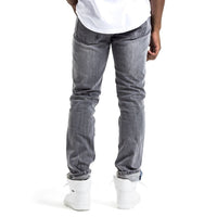 Stovepipe Denim Jeans - Ash