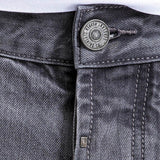 Stovepipe Denim Jeans - Ash