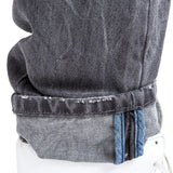 Stovepipe Denim Jeans - Ash