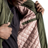 Mens-Bomber-Jacket-Longline-Olive