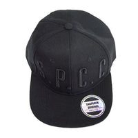 Rocco Flat Peak Cap - Black/Black